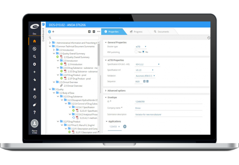 Dossier | Regulatory Submission Publishing Software - Ennov Software ...