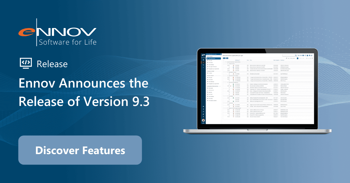 Read more about the article <span class="mnp-unread">Ennov Announces the Release of Version 9.3</span>