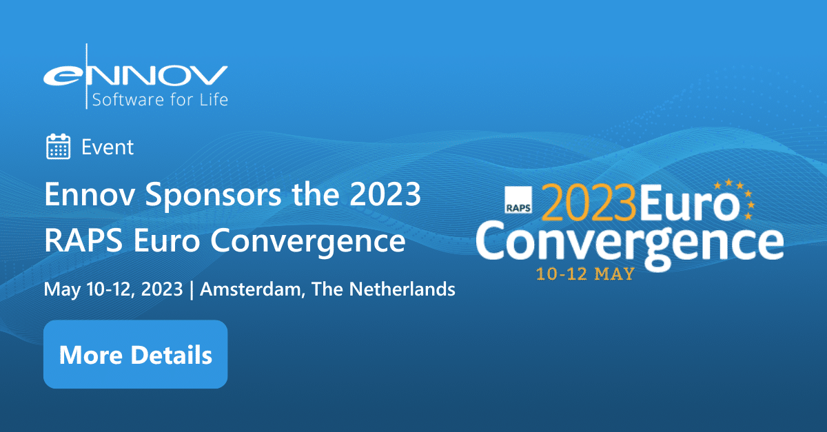 Read more about the article <span class="mnp-unread">Ennov Sponsors the 2023 RAPS Euro Convergence</span>
