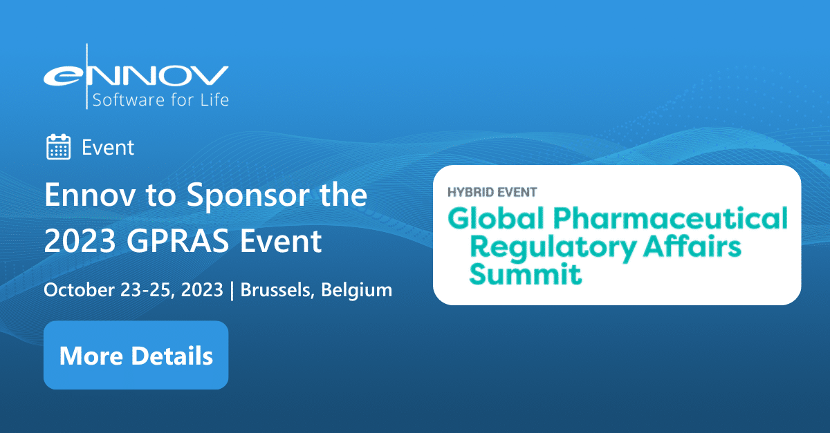 Read more about the article <span class="mnp-unread">Ennov to Sponsor Global Pharmaceutical Regulatory Affairs Summit  </span>