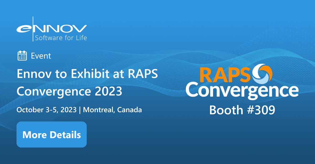 Read more about the article <span class="mnp-unread">Ennov to Exhibit at RAPS Convergence 2023 </span>