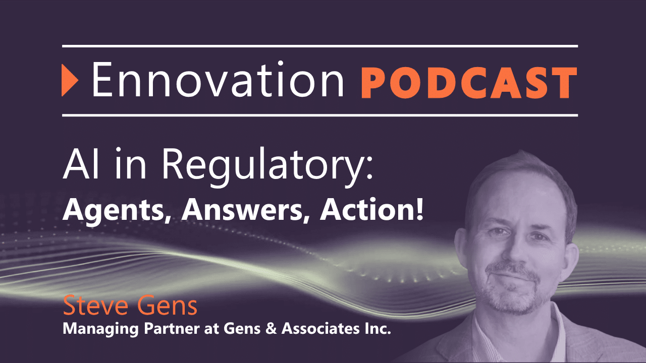 Read more about the article AI in Regulatory: Agents, Answers, Action!